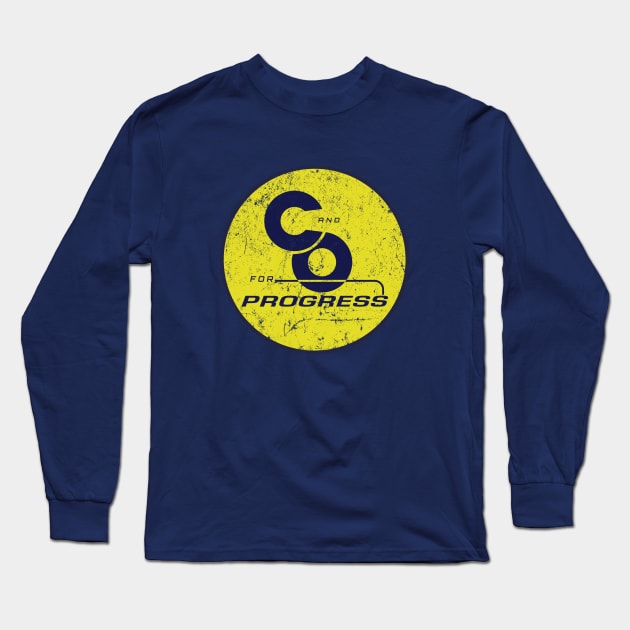 Chesapeake and Ohio Railway Long Sleeve T-Shirt by MindsparkCreative